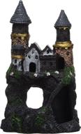 🏰 enhance your aquarium with the penn-plax enchanted castles - a stunning 5" tall decoration for compact tanks логотип