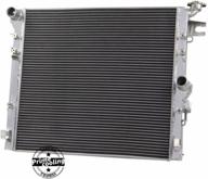 high performance primecooling aluminum radiator for 2008-2016 🔥 jeep wrangler jk jku 3.6 3.8 - enhanced cooling efficiency! logo