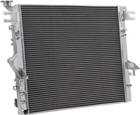 img 3 attached to High Performance Primecooling Aluminum Radiator for 2008-2016 🔥 Jeep Wrangler JK JKU 3.6 3.8 - Enhanced Cooling Efficiency!