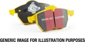 img 2 attached to 🟨 EBC Brakes DP41210R Yellowstuff Performance Street and Track Brake Pad