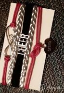 img 1 attached to 🎀 Cheerleading Jewelry: Adjustable Bracelet with Infinity Symbol - Perfect for Girls' Jewelry review by Carrie Snethen