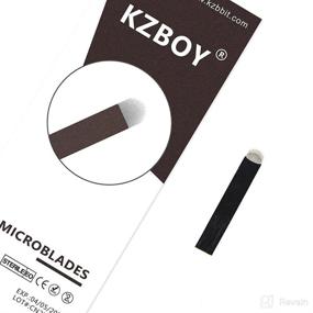 img 1 attached to KZBOY Flexible Microblading Stainless Microblade