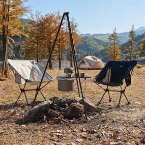 img 3 attached to Ultralight Folding Camping Chair By BISINNA - Portable, Collapsible & Lightweight For Outdoor Adventures!