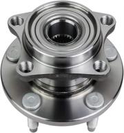 🔧 512335 awd rear wheel hub and bearing assembly for 2007-2010 ford edge, 2007-2010 lincoln mkx 5 lug with abs логотип