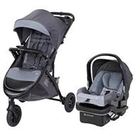 explore in comfort with the baby trend tango 3 all-terrain travel system and ez-lift infant car seat in ultra grey logo