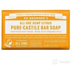 img 2 attached to Dr Bronners Pure Castile Bar Soap Skin Care : Body