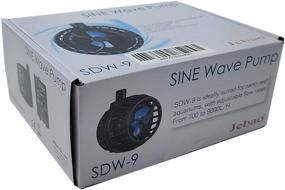 img 2 attached to 🐠 Jebao SDW-9 Wave Maker Flow Pump with Controller for Marine Reef Aquarium: Powerful 2377GPH