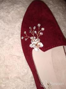 img 6 attached to Sparkling Rhinestone Shoe Clips For Weddings, Parties, And Brides – Pair Of Elegant Shoe Decorations