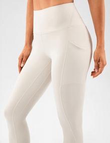 img 2 attached to Experience Ultimate Comfort With Lavento Women'S High Waist Yoga Leggings- Soft And Stretchy Activewear With Convenient Pockets!