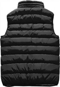 img 2 attached to Stay Warm In Style: Vcansion Men'S Outdoor Padded Jacket Vest