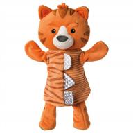 mary meyer baby einstein first discoveries hand puppet pal, 13-inches, tinker tiger logo
