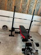 img 1 attached to Maximize Your Home Gym With BangTong&Li'S Adjustable Weight Rack - 550Lbs Capacity review by Chris Pollreisz