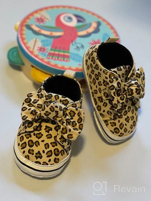 img 1 attached to Newborn Sneakers Leopard Leopard1 12_Months review by Mya Guzman