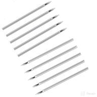 💉 stainless steel sterile disposable piercing needles for personal care logo