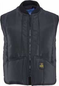 img 4 attached to RefrigiWear Iron-Tuff Water-Resistant Insulated Vest - Comfort Rating Of -50°F For Extreme Cold Weather Protection