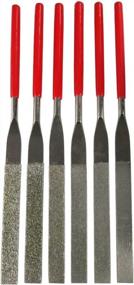 img 3 attached to Sharpen Your Tools With HTS 101I0 6Pc 180Mm / 40-600 Grit Diamond Flat File Set