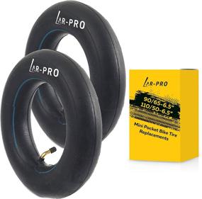 img 4 attached to 🚲 (2-Pack) Replacement Inner Tubes for 90/65-6.5” and 110/50-6.5” Mini Pocket Bike Tires – Fits 38cc, 47cc, and 49cc Bikes – Compatible with MTA1/MTA2, GP-RSR, and More