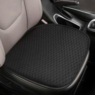 tsumbay breathable car seat cushion with memory foam for home/office/car use - non-slip and comfortable, universal fit mesh fabric seat pad with anti-slip bottom - 1pcs logo