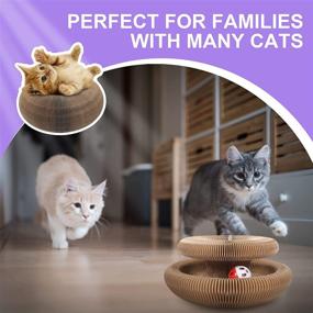 img 2 attached to 🐱 PetHse Magic Organ - Interactive Scratch Pad & Toy Bell Ball for Cats