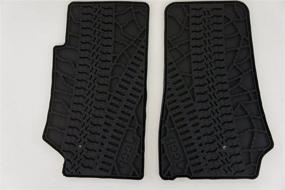 img 1 attached to 2007-2013 Jeep Wrangler 2 Door Front Slush Mats - Set of 2: Protect Your Vehicle with Durable Floor Mats