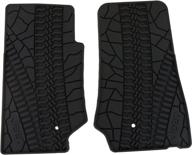 2007-2013 jeep wrangler 2 door front slush mats - set of 2: protect your vehicle with durable floor mats логотип