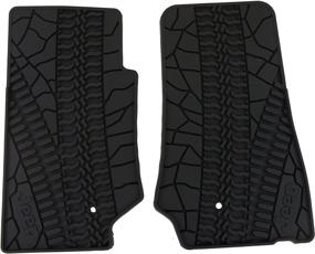 img 2 attached to 2007-2013 Jeep Wrangler 2 Door Front Slush Mats - Set of 2: Protect Your Vehicle with Durable Floor Mats