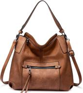 👜 realer women's handbags & wallets - hobo bags: stylish shoulder crossbody purses for everyday elegance логотип