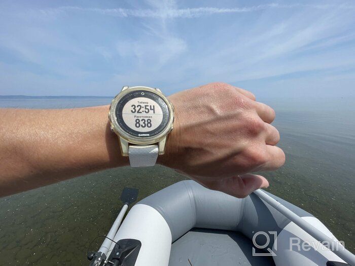 img 3 attached to 🕐 Garmin 010-01685-00 fēnix 5S 42mm Multisport GPS Watch - White with Carrara White Band: Compact and Powerful review by Agata Getka ᠌