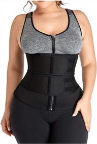 img 4 attached to Get Fit And Trim With Lttcbro'S Plus Size Waist Trainer For Women - XS-3XL