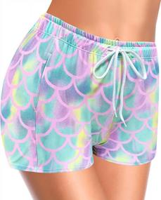 img 2 attached to SHEKINI Women'S Swim Shorts: Stylish Printed Board Shorts For Summer Beach Fun!