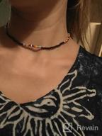 img 1 attached to Stunning Handcrafted Beaded Choker Set - Perfect For Summer Beach Style With 12 Pieces Included review by Michael Domus