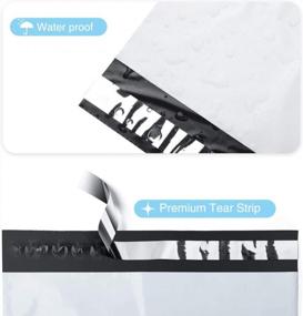 img 3 attached to 100Pc White Poly Mailers Bulk Shipping Bags - 14.5X19” Custom Bag For Clothing, Envelope Items Safe & Protected - Enhanced Durability Multipurpose Envelopes