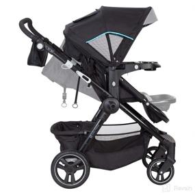 img 2 attached to 👶 Exploring with Ease: Baby Trend City Clicker Pro Travel System in Soho Blue