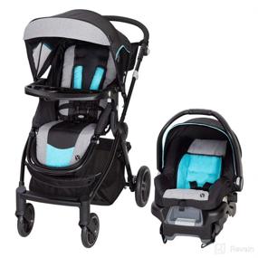 img 4 attached to 👶 Exploring with Ease: Baby Trend City Clicker Pro Travel System in Soho Blue