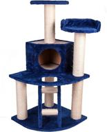 gogo pet products cat tree house - the perfect 3.75-inch haven for your feline friend logo