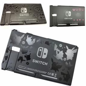img 1 attached to Housing Shell Replacement Kit With Backplate Case And Middle Frame For Nintendo Switch 2019 2020 Model HAC-001(-01)
