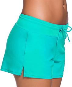 img 2 attached to Sythyee Swimswear Tankini Swimsuit Boardshorts: Women's Clothing Collection at Swimsuits & Cover Ups