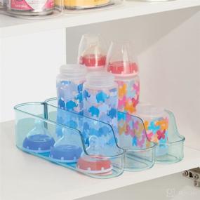 img 2 attached to 🍽️ Organize and Store Kitchen Supplies with the MDesign Plastic Kitchen Storage Set - Perfect for Kids' Home!