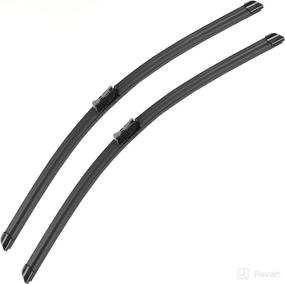 img 4 attached to 🔧 Original Equipment Replacement Front Wiper Blades for 2014-2018 Chevy Silverado GMC Sierra - Set of 2, 22"/22" (Top Lock)