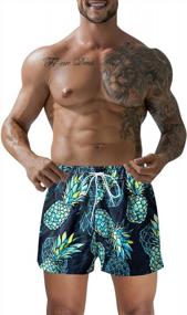 img 4 attached to Camouflage Surf Volley Trunks: The Ultimate Men'S Swimwear For Beach Adventures