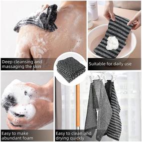 img 1 attached to 🧼 VIPITH Exfoliating Scrub Cloth: Effective Scrubbing Exfoliator for Optimal Skin Care