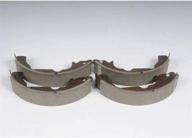 acdelco 21990465 gm oe rear drum brake shoe: genuine quality and performance логотип