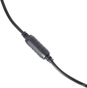 img 2 attached to LOOYUAN 3.5mm AUX Audio Cable 55 Black for BMW E60 E63 5 6 Series - High-Quality Connectivity Solution