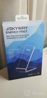 img 2 attached to Skyway Energy Fast wireless charger, dark wood review by Chai Charoen ᠌