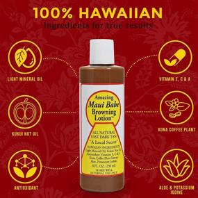 img 1 attached to Bask in the Sun with Maui Babe Browning Lotion - Get Your Dream Tan!
