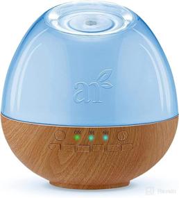 img 4 attached to artnaturals Essential Oil Diffuser & Baby White Noise Sound Machine: 6 Soothing Sounds for Sleep Therapy - Aromatherapy Humidifier with Night Light, Ideal for Babies, Kids & Adults