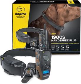 img 4 attached to 🐾 Dogtra 1900S HANDSFREE Series: Advanced Remote Dog Training E-Collar with Discreet Control, 3/4-Mile Range, IPX9K Waterproofing, High-Output Performance, and Ergonomic Design