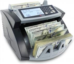 img 1 attached to Cassida 5520 UV/MG - High-Speed Money Counter With ValuCount, UV/MG/IR Counterfeit Detection, Add And Batch Modes - Large LCD Display & 1,300 Notes/Minute Counting Speed - Ideal For US Currency