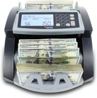 cassida 5520 uv/mg - high-speed money counter with valucount, uv/mg/ir counterfeit detection, add and batch modes - large lcd display & 1,300 notes/minute counting speed - ideal for us currency logo