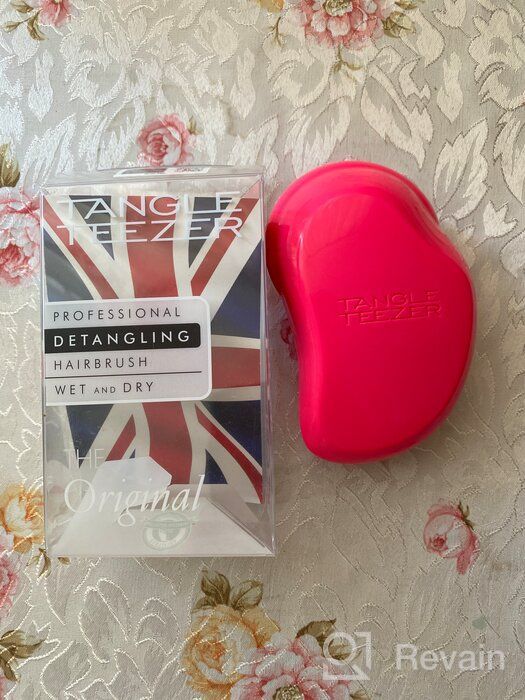 img 2 attached to TANGLE TEEZER massage brush The Original, for detangling hair, 11 cm review by Aneta Ogrodniczek ᠌